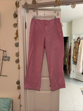 Women's Mid-Rise Straight Leg Jeans in Dusty Rose
